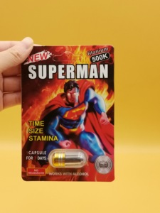 Cápsulas Safe Superman Vitality Complex Natural, Contienen Hoja de Damiana y Maca, Apoyan la Deseo Sexual Masculino - Product Image 3