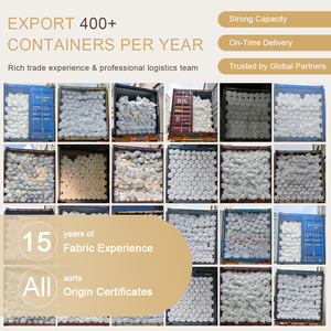 सांस 100% पॉलिएस्टर गद्दे बजाते कपड़े बुना हुआ गद्दा कपड़े - Product Image 6