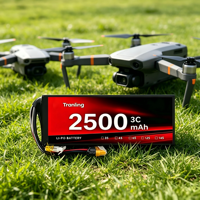 Baterai Drone LiPo Solid State Tranling 2500mah 3S 13.3V