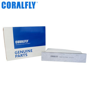 Elemento de filtro de cabina de aire de carbón activado 1K1819653A Reemplazo OEM Estilo HEPA para eliminación de olores de CA de automóvil Vehículo de pasajeros - Product Image 1