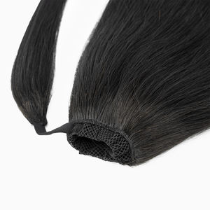 ผมหางม้าต่อสำหรับผู้หญิงผิวดำผมหางม้ายาวบราซิลเลียนทำจากผมหางม้าสีธรรมชาติดีไซน์ใหม่ - Product Image 5