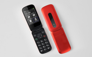 2,8 pulgadas de alta calidad mini teléfono negro rojo Micro Sim GSM <span class=keywords><strong>flip</strong></span> teléfono móvil soporte 3G WCDMA 4G LTD teléfono android - Product Image 4