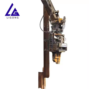 Harga rendah 6-8 m lembar Lateral tumpukan vibro palu Side-mount lembaran tumpukan <span class=keywords><strong>driver</strong></span> - Product Image 4