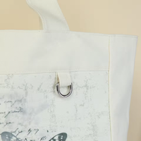 Sac fourre-tout en coton 12 oz certifié GRS 14Y, résistant, capacité 15 kg, écologique, avec logo personnalisé, sac de shopping
