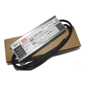 Meanwell HLG-100H-42B 100W 42V Constant Voltage Constant Current LED Driver Dimming Optional Waterproof Inverters Power Supply