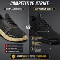 Chaussures de course personnalisées pour femmes, semelle dégradée, maille respirante, chaussures de sport légères, chaussures athlétiques / Fabricant OEM