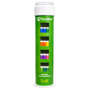 Espositore Cilindrico Portatile Personalizzato a 4 Livelli in PVC Leggero per Prodotti Vitaminici e Farmaceutici - Product Image 5