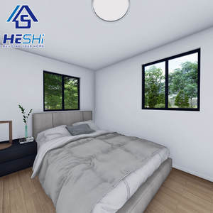 Casa Container Prefabbricata Espandibile Pronta per l'Uso, 40Ft/20Ft, 2-5 Camere da Letto, Villa Prefabbricata Portatile - Product Image 4