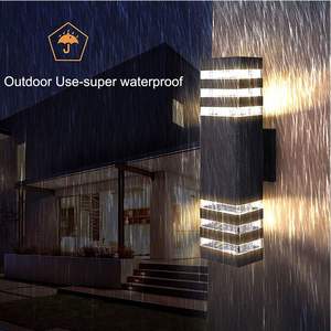 Venta al por Mayor de Lámparas de Pared LED Modernas para el Hogar, Lámpara de Exterior Cilíndrica Impermeable para Hotel o Villa - Product Image 2