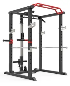 Home Gym Professional Squat Rack Multi-Trainings maschine High Pulley Low Rowing Funktions trainer Maschine