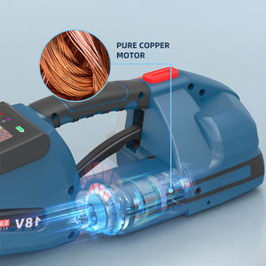 เครื่องรัดกล่องอัตโนมัติเต็มรูปแบบ แรงดึงสูง ใช้สายรัด PET ใช้พลังงานจากแบตเตอรี่ รุ่น Q1 แบบมือถือ - Product Image 3