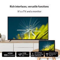 Televisor Inteligente LED de 43 Pulgadas de Alta Definición, Televisor de Pantalla Plana sin Marco, Frecuencia de Actualización de 60 Hz, 1080P, Televisor Inteligente Android con WiFi Inalámbrico
