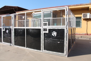 Système de panneaux d'écurie pour chevaux préfabriqués-Kits de stalle de grange à chevaux modulaires robustes pour les installations équines commerciales - Product Image 3