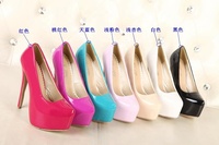 Großhandel Schuhe Damenschuhe mit 15 cm Absatz und 5 cm Plateau Damenpumps für Party Büro Hochzeit Elegante Abendschuhe für Damen
