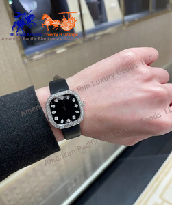 Reloj Ti2fany Clásico de Lujo con Correa de Acero y Diamantes, Estilo Ejecutivo, Movimiento Ronda, Directo de Fábrica - Product Image 5