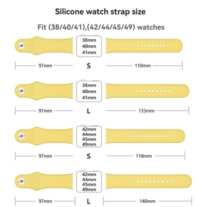 สายนาฬิกาซิลิโคน Eraysun สำหรับ Apple Watch 10 ขนาด 40/44/45/46/49 มม. สายนาฬิกาสปอร์ตสำหรับ Series 9 8 7 6 5 4 SE Ultra 2 สายนาฬิกา FKM - Product Image 4