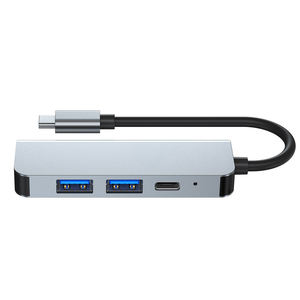 Ordinateur portable haute vitesse 4-en-1 station d'accueil type usb C hub avec hd-mi PD TF SD lecteur de carte usb <span class=keywords><strong>hubusb</strong></span> lecteur de carte - Product Image 1