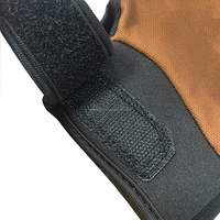 Gants de travail professionnels OEM/ODM pour mécaniciens, avec renfort au pouce, en toile microfibre haute densité résistante à l'abrasion