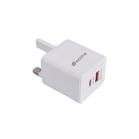 Adaptateur de chargeur mural USB Type C à charge rapide PD pour iPhone 16/15/14/13/12/11 Pro Max pour Xiaomi pour Samsung EU/US/UK