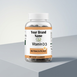 Gomitas de Vitamina D3 K2 con Marca Personalizada, 30 Unidades, Suplemento Dietético en Gomitas Blandas para Adultos, Etiqueta Privada OEM - Product Image 5