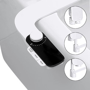 Bidet de toilette manuel à bon prix, pulvérisateur de toilette non électrique personnalisé, bidet de salle de bain, bidet à double buse