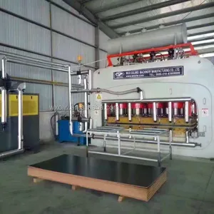Factory directly sale short cycle laminated panel press machine hydraulic melamine faced chipboard