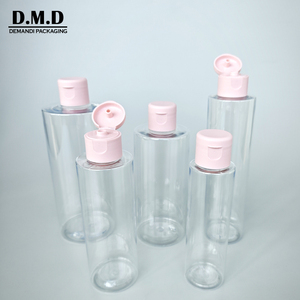 Thấp Moq Biểu Tượng Tùy Chỉnh 150Ml 60 Ml 2Oz <span class=keywords><strong>80Ml</strong></span> 100Ml Rỗng 150Ml 200Ml 250 Ml 300Ml 8Oz Nhựa Mờ Chai Với Màu Hồng Lật <span class=keywords><strong>Cap</strong></span> - Product Image 2