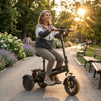Scooter électrique à 3 roues Hikerboy pour la patrouille de sécurité publique
