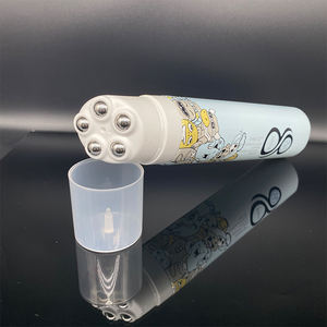 Plastik kosmetik portabel 5 manik-manik bola pijat tabung krim Lotion kemasan kosmetik dengan 5 baja tahan karat bola <span class=keywords><strong>Roller</strong></span> - Product Image 4