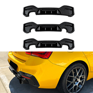Vendita calda diffusore labbro posteriore modifica Sport stile Spoiler posteriore pala PP materiale per 2015-2019 BMW <span class=keywords><strong>1</strong></span> <span class=keywords><strong>serie</strong></span> F20 <span class=keywords><strong>F21</strong></span> LCI - Product Image 1