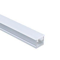 Profilé LED en aluminium, extrusion LED 06*06mm, canal de décoration lumineuse linéaire pour bandes LED