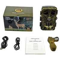 Meilleure caméra numérique de chasse en plein air 5K 60MP caméra sauvage infrarouge IR Vision nocturne caméra de piste pour la surveillance des animaux