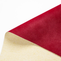 Base en PU imperméable bicolore, simili cuir, résistant à l'abrasion, pour vêtements