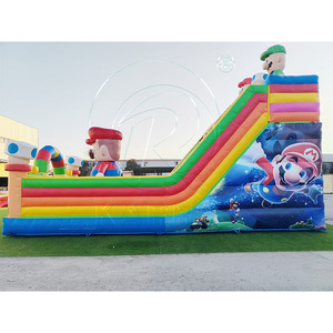 Château <span class=keywords><strong>gonflable</strong></span> à glissière sèche <span class=keywords><strong>Mario</strong></span> en gros, combo de château <span class=keywords><strong>gonflable</strong></span>, utilisation commerciale, personnalisable, PVC, nouveau design, châteaux gonflables pour enfants - Product Image 6