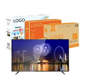 Televisão de tela plana hd lcd led, 65 75 85 90 100 polegadas de china smart android lcd led 4k uhd fábrica