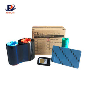 ริบบิ้นสีสำหรับเครื่องพิมพ์บัตร CS-220e ฮิติ YMCKO-C6แผงเต็มรูปแบบ CS-<span class=keywords><strong>2</strong></span>ชุด - Product Image 2