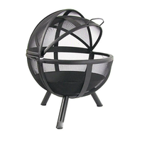 Brasero de jardin extérieur en marbre, foyer à bois, barbecue en métal, foyer chauffant avec base