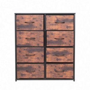Commode autoportante moderne en tissu pour salon, durable, avec panneaux en MDF et acier inoxydable, en pin, disponible en plusieurs couleurs - Fournisseur en gros - Product Image 1