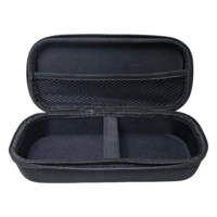 Bagages de voyage multifonctionnels personnalisables en EVA noir 21*9*6, caractéristiques pratiques antichoc, sacs et étuis confortables