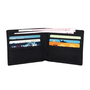 Boshiho Custom Wholesale Men Leather <b>Wallet</b> Business Mens <b>Wallets</b> Slim Genuine Leather Front Pocket Credit Card Holder <b>Wallet</b> - Product Image 5