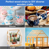 Fournisseur d'usine, bandes de bois de balsa sur mesure pour modèles artisanaux DIY, modèles architecturaux