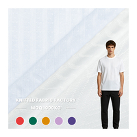 Vente directe d'usine, tissu sport tricoté, 100% polyester, tissu jacquard 3D pour t-shirts homme