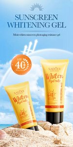 <span class=keywords><strong>Crème</strong></span> solaire hydratante, blanchissante, anti-UVA et exfoliante SADOER 50g - Product Image 2
