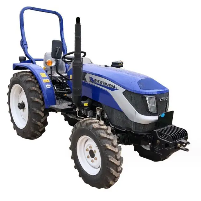 Lovol penggerak empat roda multifungsi, traktor pertanian taman beroda