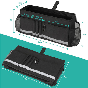 Cesta <span class=keywords><strong>de</strong></span> Andador <span class=keywords><strong>de</strong></span> alta calidad, <span class=keywords><strong>bolsa</strong></span> <span class=keywords><strong>de</strong></span> andador plegable, portavasos, accesorios <span class=keywords><strong>para</strong></span> personas mayores <span class=keywords><strong>de</strong></span> moda - Product Image 2