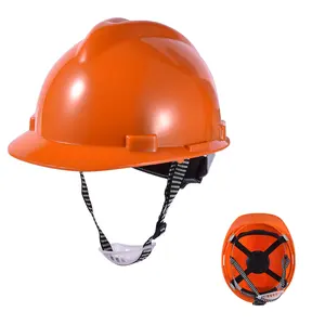 YS-KD8004 ABS-Schutzhelm Langlebiger Bergbau-Schutzhelm Komfortable technische Konstruktion Ohren schützer Schutzhelm-Set