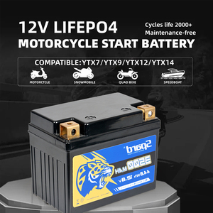 Paquetes de batería de arranque de fosfato de hierro y litio de alta densidad 12,8 V 8Ah 210CCA Más potencia en un tamaño más <span class=keywords><strong>pequeño</strong></span> - Product Image 3