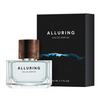Bouteilles de parfum en verre transparent rectangle moderne en gros du Vietnam 30ml 50ml 100ml bouchon en bois pour la surface de sérigraphie d'emballage