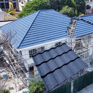 Precio de fábrica, materiales de construcción de varios colores, tejas de Metal recubiertas de piedra colorida, tejas romanas - Product Image 6