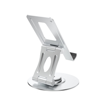 Soporte para Teléfono Móvil de Aleación de Aluminio Portátil de Alta Calidad, Ajustable, Plegable y Flexible, Accesorio para Teléfono